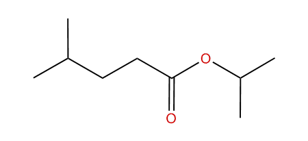 Isopropyl 4-methylpentanoate